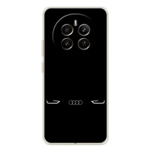 Силіконовий бампер з картинкою машини на Realme 13 4G (Сілует Audi)