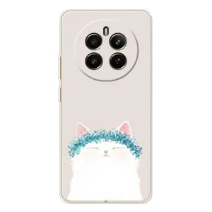 Чехол на тематику: Коты для Realme 13 4G (Белый котик)