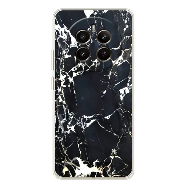 Чехол с рисунком «Чёрный мрамор» для Realme 13 4G Чехол с рисунком «Чёрный мрамор» для Realme 13 4G