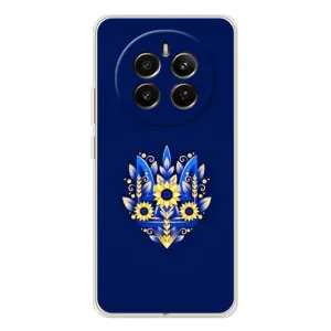 Чохол Укр Символіка для Realme 13 4G (Квітучий Герб)