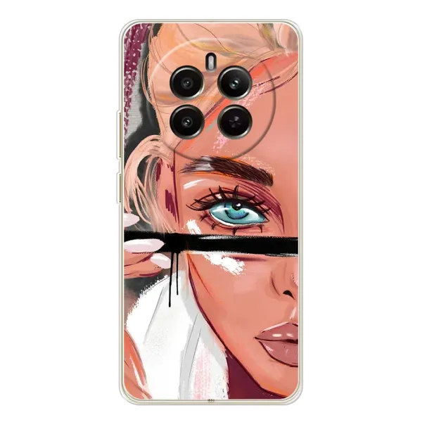 Чехол с рисунком «Девушка и ресницы» для Realme 13 4G Чехол с рисунком «Девушка и ресницы» для Realme 13 4G