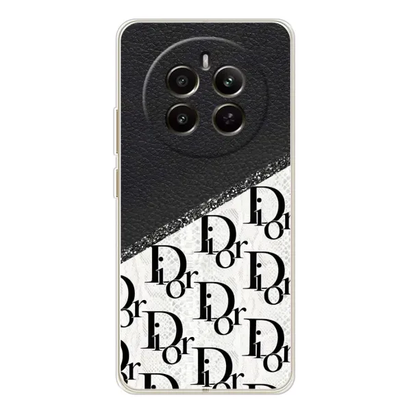 Чехол с рисунком «Диор» для Realme 13 4G
