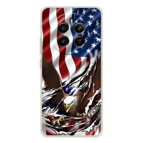 Чехол с рисунком «Флаг USA» для Realme 13 4G