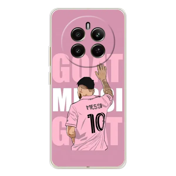 Чехол с рисунком «GOAT MESSI» для Realme 13 4G Чехол с рисунком «GOAT MESSI» для Realme 13 4G