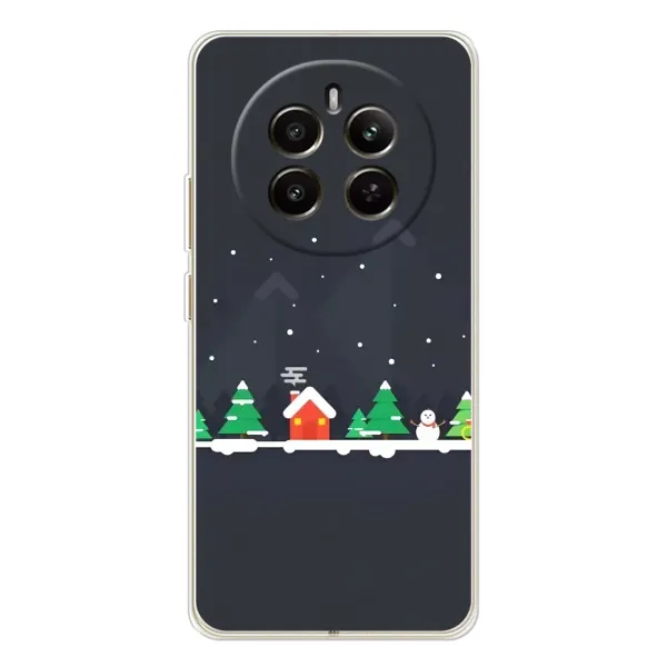 Чехол с рисунком «Город зимний» для Realme 13 4G Чехол с рисунком «Город зимний» для Realme 13 4G