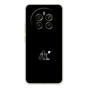 Чехол с картинками на черном фоне для Realme 13 4G (Книжки)
