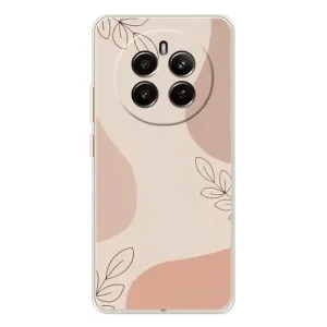 Чохол квітковий дизайн для Realme 13 4G (Кориневий фон)