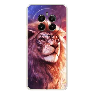 Чехол с картинкой на Realme 13 4G (Красочный ЛЕВ)