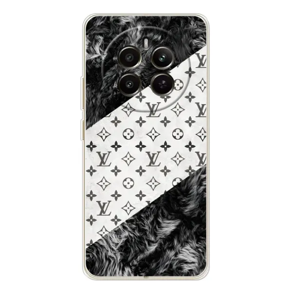 Чехол с рисунком «LV на белом» для Realme 13 4G Чехол с рисунком «LV на белом» для Realme 13 4G