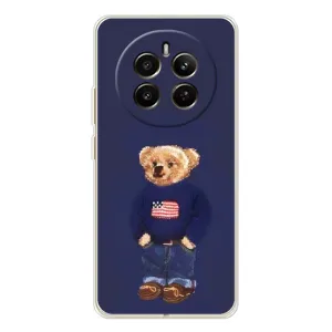 Чехлы Мишка Тедди для Реалми 13 4Джи (Мишка USA)