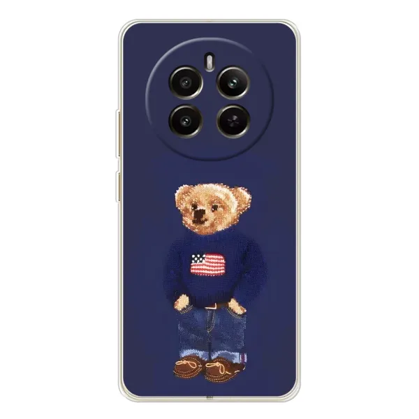 Чехол с рисунком «Мишка USA» для Realme 13 4G