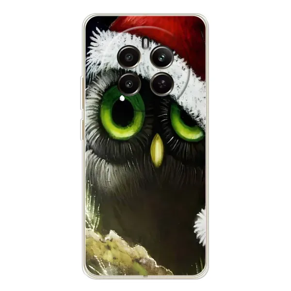 Чехол с рисунком «Новогодняя Сова» для Realme 13 4G Чехол с рисунком «Новогодняя Сова» для Realme 13 4G