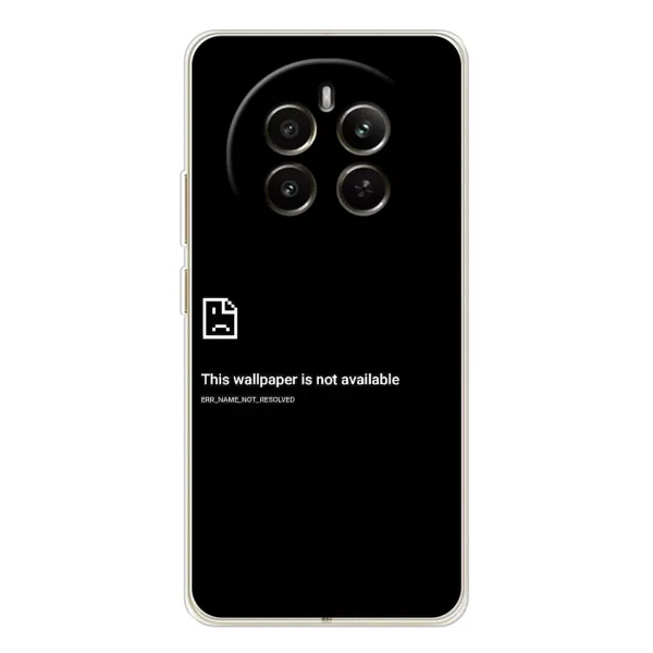 Чехол с рисунком «Ошибка» для Realme 13 4G Чехол с рисунком «Ошибка» для Realme 13 4G
