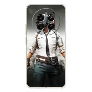 Силиконовый чехол с картинкой "Герой Pubg" на Realme 13 4G (Пабг)