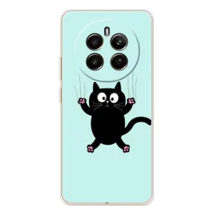 Силиконовый чехол с котиком для Realme 13 4G