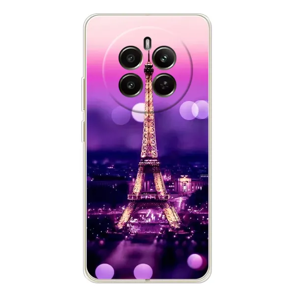 Чехол с рисунком «Париж башня» для Realme 13 4G