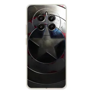 Чехол с Щитом Капитана Америки на Realme 13 4G (Ретро Щит Капитана)
