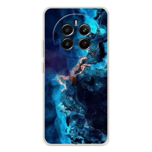 Чехол с рисунком «Синий мрамор» для Realme 13 4G Чехол с рисунком «Синий мрамор» для Realme 13 4G