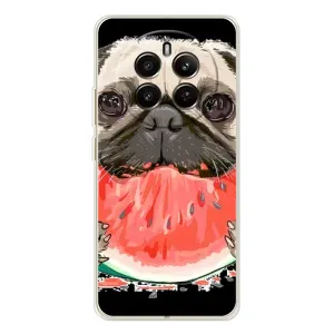 Чохол (ТПУ) Милі песики для Realme 13 4G (Смішний Мопс)