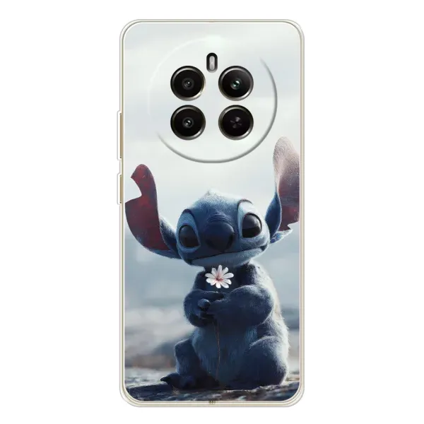 Чехол с рисунком «Стич с цветочком» для Realme 13 4G Чехол с рисунком «Стич с цветочком» для Realme 13 4G
