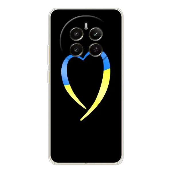 Чехол с рисунком «Украинское сердце» для Realme 13 4G Чехол с рисунком «Украинское сердце» для Realme 13 4G