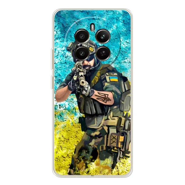 Чехол с рисунком «ЗСУ Воин» для Realme 13 4G Чехол с рисунком «ЗСУ Воин» для Realme 13 4G