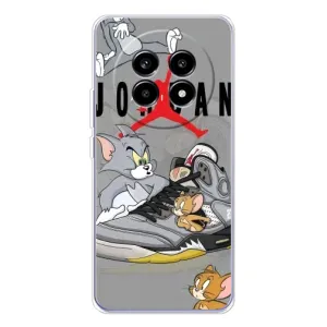 Силиконовый Чехол Nike Air Jordan на Реалми 13 Про Плюс (Air Jordan)