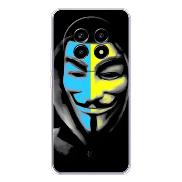 Чехол с рисунком «Анонимус патриот» для Realme 13 Pro Plus Чехол с рисунком «Анонимус патриот» для Realme 13 Pro Plus