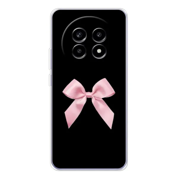 Чехол с рисунком «Бант на черном» для Realme 13 Pro Plus Чехол с рисунком «Бант на черном» для Realme 13 Pro Plus