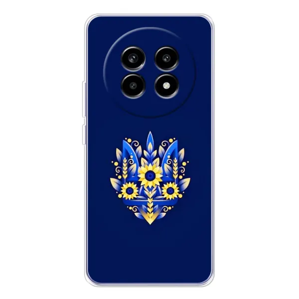Чехол с рисунком «Цветущий Герб» для Realme 13 Pro Plus