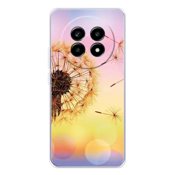 Чохол з малюнком «Квітка-кульбаба» для Realme 13 Pro Plus Чохол з малюнком «Квітка-кульбаба» для Realme 13 Pro Plus