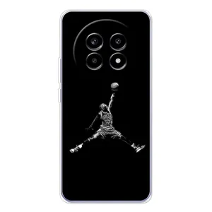 Силиконовый Чехол Nike Air Jordan на Реалми 13 Про Плюс (Джордан)