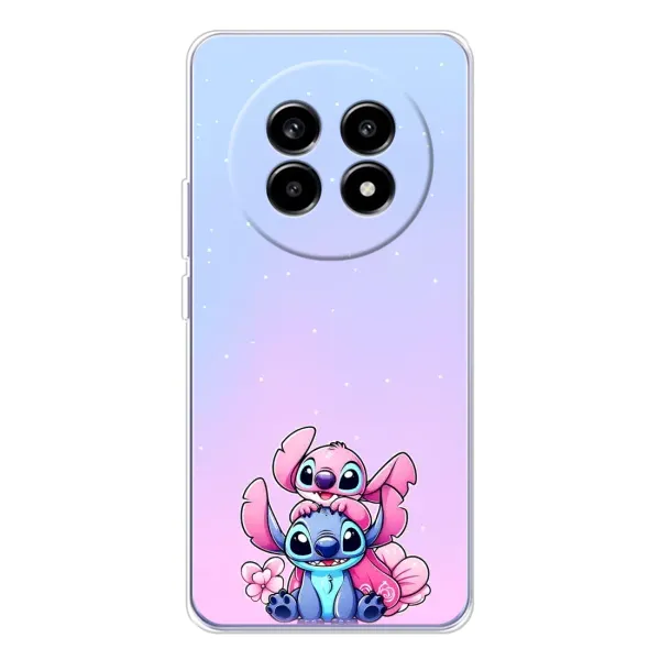 Чехол с рисунком «Энджл и Стич» для Realme 13 Pro Plus Чехол с рисунком «Энджл и Стич» для Realme 13 Pro Plus