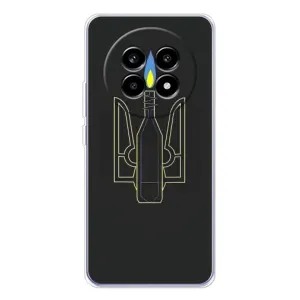 Чохол з картинкою (Патріотичний ГЕРБ) на Realme 13 Pro Plus (Герб - Молотова)
