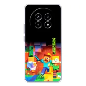 Чохли для Realme 13 Pro Plus (Персонажі МайнКрафт) (Герой Майнкрафт)