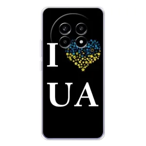 Силиконовый Чехол на Realme 13 Pro Plus (Я-Украина) (I Love UA)