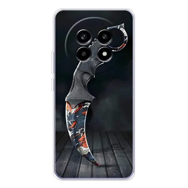 Чехол с рисунком «Кинжал КС ГО» для Realme 13 Pro Plus Чехол с рисунком «Кинжал КС ГО» для Realme 13 Pro Plus