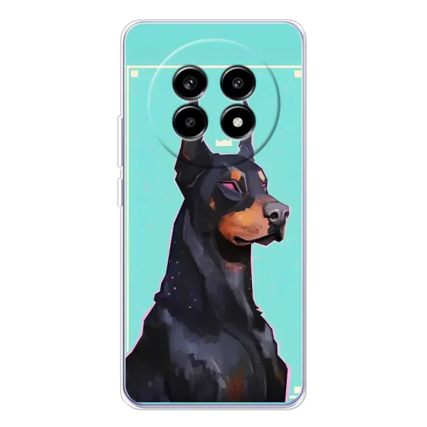 Чехол с рисунком «Король доберман» для Realme 13 Pro Plus Чехол с рисунком «Король доберман» для Realme 13 Pro Plus