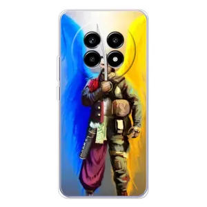 Чохол з картинкою (Патріотичний КОЗАК) на Realme 13 Pro Plus (КОЗАК  з крилами)