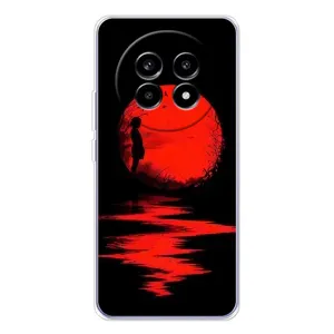 Літній Чохол на Realme 13 Pro Plus (Червоний Захід сонця)