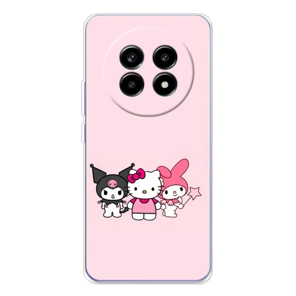 Чехол с рисунком «Куроми Мелоди Китти» для Realme 13 Pro Plus Чехол с рисунком «Куроми Мелоди Китти» для Realme 13 Pro Plus