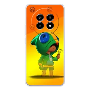 Чехол Бравл Старс для Realme 13 Pro Plus (LEON в кофте)