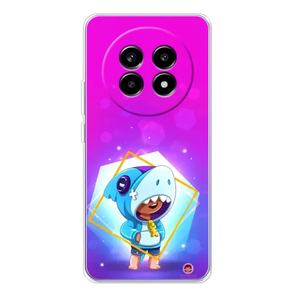 Чехол с рисунком «Леон в костюме Акулы» для Realme 13 Pro Plus
