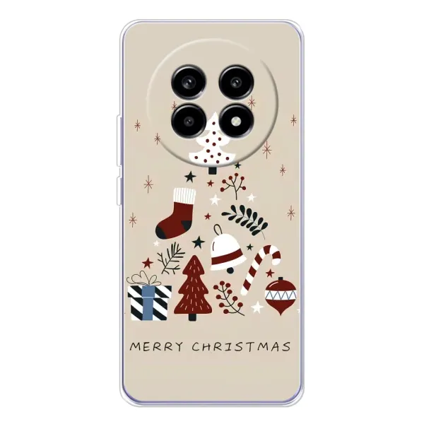 Чехол с рисунком «Merry Christmas» для Realme 13 Pro Plus Чехол с рисунком «Merry Christmas» для Realme 13 Pro Plus