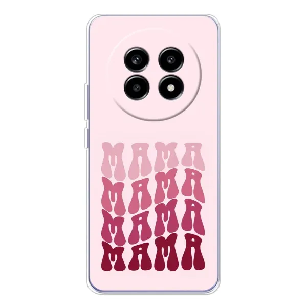 Чехол с рисунком «Надпись мама» для Realme 13 Pro Plus Чехол с рисунком «Надпись мама» для Realme 13 Pro Plus