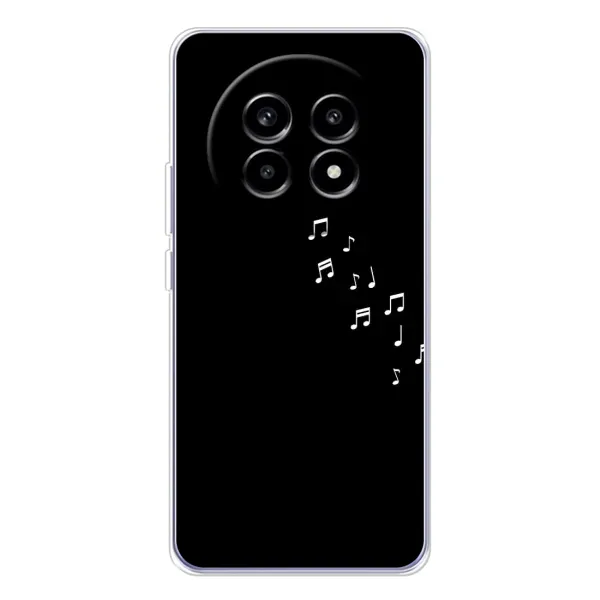 Чехол с рисунком «Ноты» для Realme 13 Pro Plus