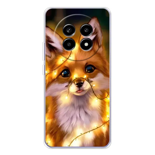 Чехол с рисунком «Новогодний лисенок» для Realme 13 Pro Plus Чехол с рисунком «Новогодний лисенок» для Realme 13 Pro Plus