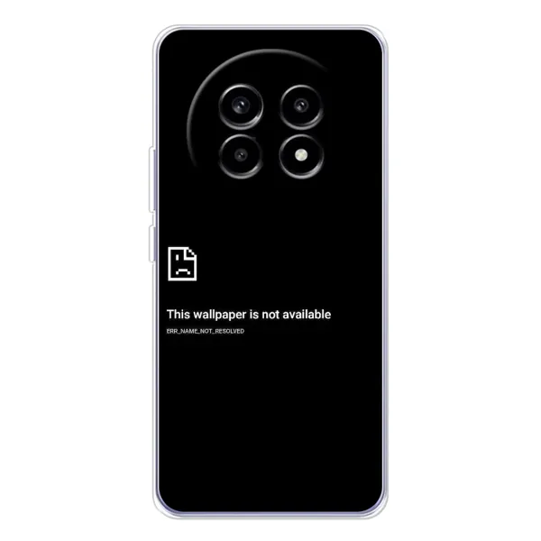 Чехол с рисунком «Ошибка» для Realme 13 Pro Plus Чехол с рисунком «Ошибка» для Realme 13 Pro Plus