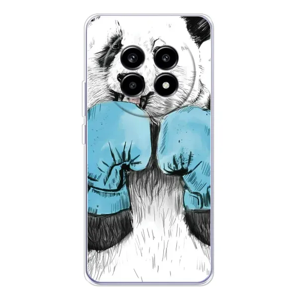 Чехол с рисунком «Панда боксер» для Realme 13 Pro Plus Чехол с рисунком «Панда боксер» для Realme 13 Pro Plus