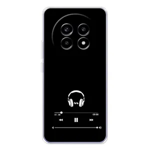 Чохол з картинками на чорному фоні для Realme 13 Pro Plus (Плеєр)